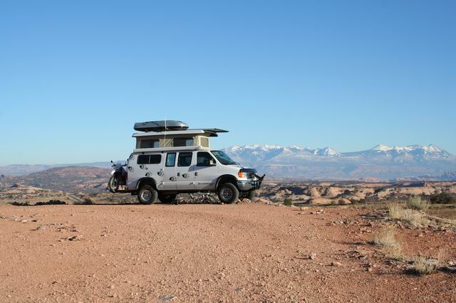 Moab camping area